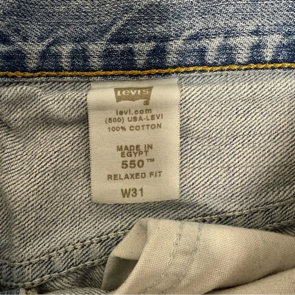 Levi’s 550 Denim Shorts ‘07 C3*